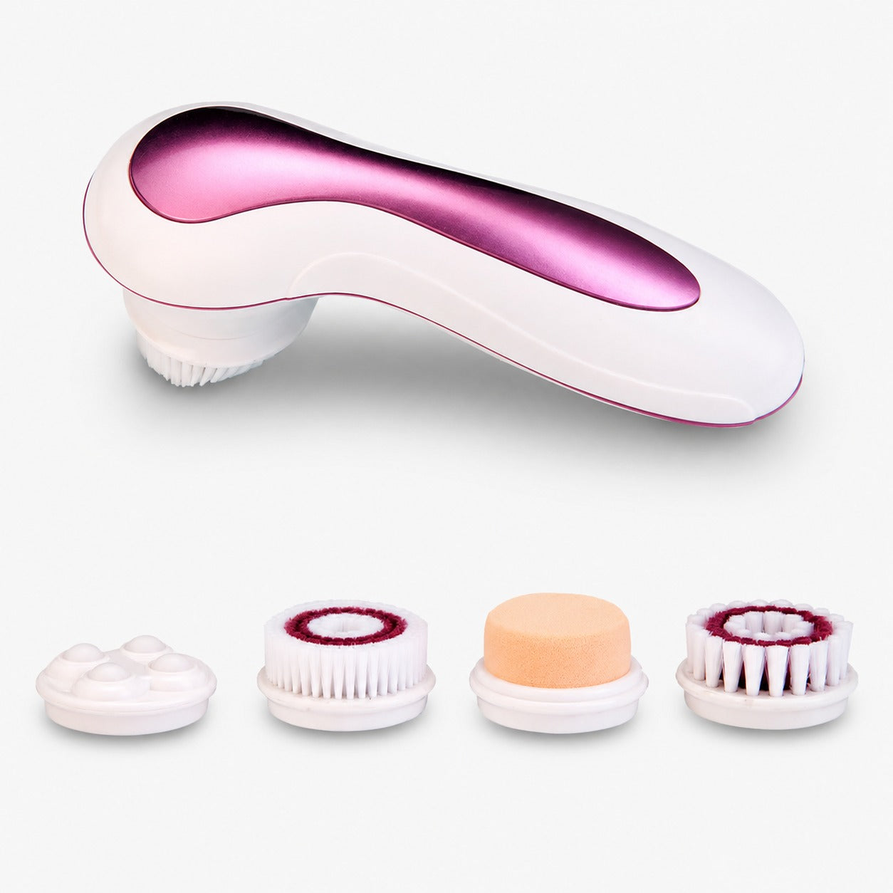 PureBrush Gesichtsreinigungsbürste mit Wechselaufsätzen